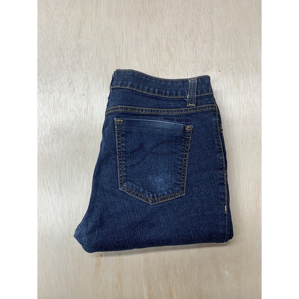 DKNY Jeans Women's 10R Dark Blue Denim Bootcut Regular Fit